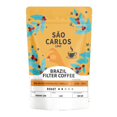 BRAZIL FILTER COFFEE (500gr) - Çekirdek