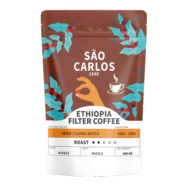 ETHIOPIA FILTER COFFEE (500gr) - Çekirdek